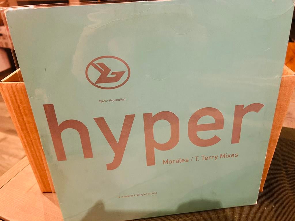Björk : Hyperballad (Morales / T. Terry Mixes) 12”, Ophalen of Verzenden, Zo goed als nieuw