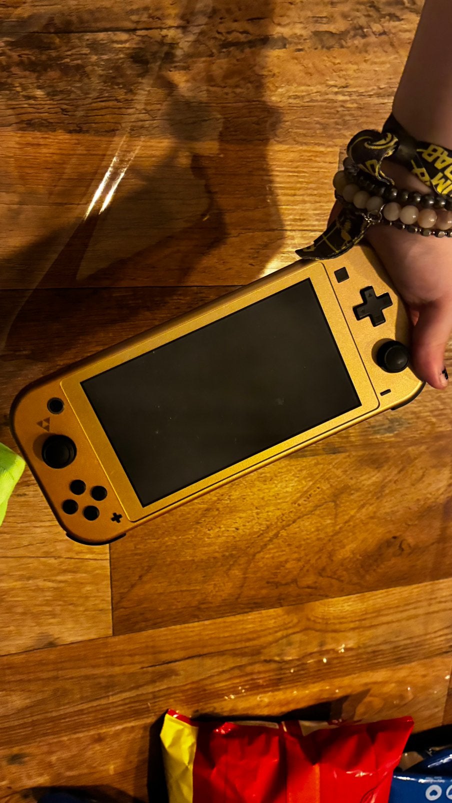 Nintendo switch lite (zelda editie), Ophalen, Zonder controller, Switch Original, Gebruikt