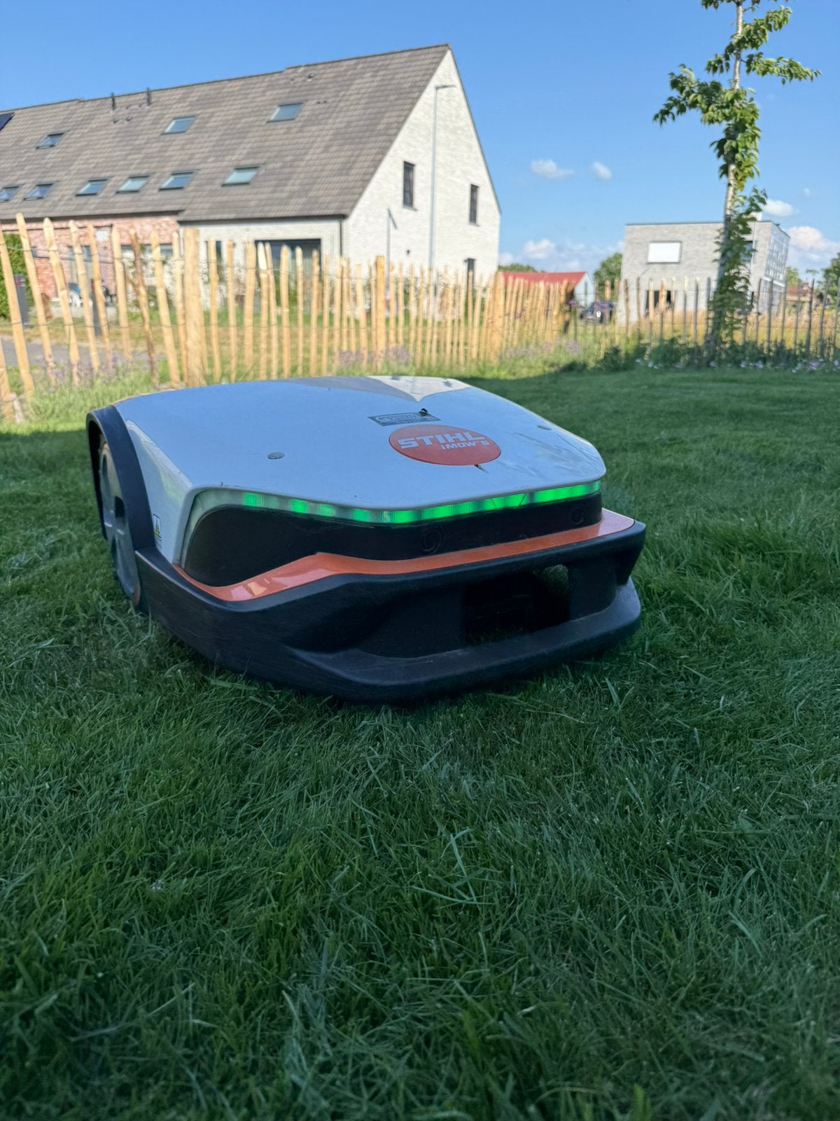 Stihl imow5 in uitstekende staat, Ophalen, Zo goed als nieuw