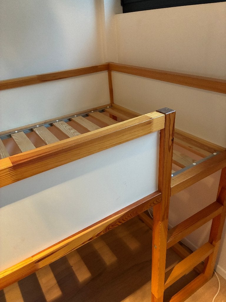 Kinderbed Ikea Hoogslaper, Kinderen en Baby's, Kinderkamer | Stapelbedden en Hoogslapers, Ophalen, Gebruikt, Hoogslaper