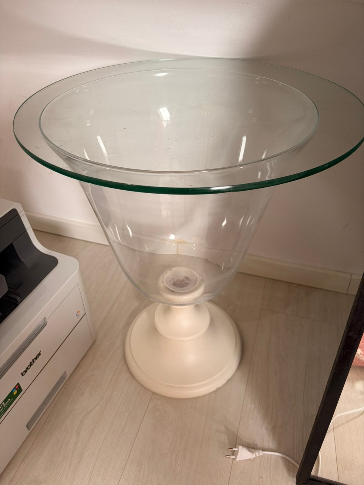 Grand vase ou table d'appoint en bon état, Enlèvement, Comme neuf