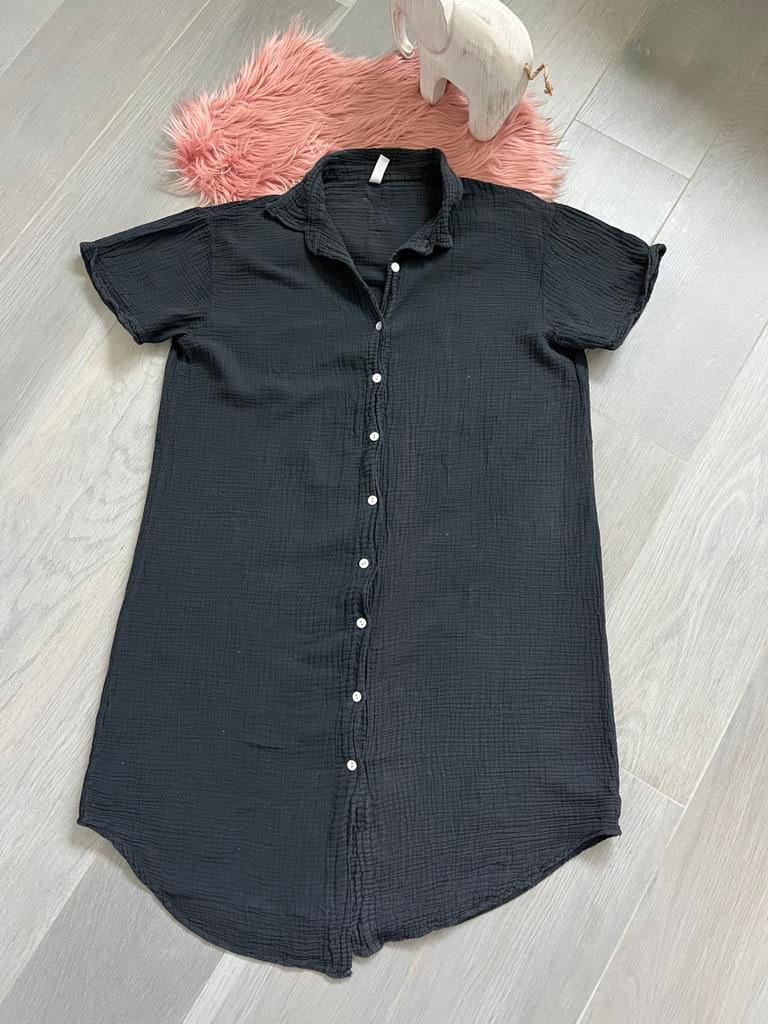 Zwarte jurk, Kleding | Dames, Ophalen of Verzenden, Zo goed als nieuw