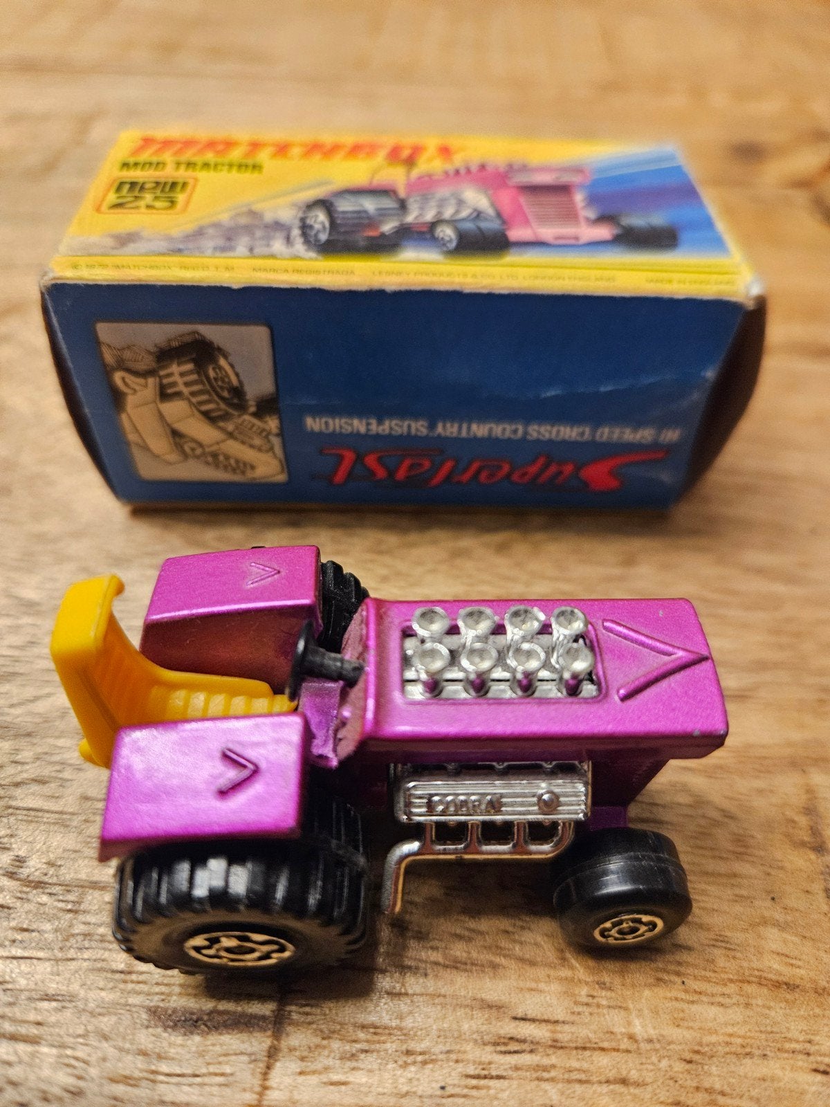 Tracteur Matchbox Superfast No. 25 Mod., Enlèvement ou Envoi, Comme neuf