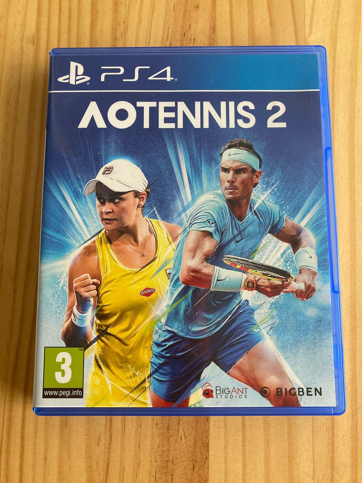 AO Tennis 2 - PS4, Games en Spelcomputers, Ophalen of Verzenden, Zo goed als nieuw