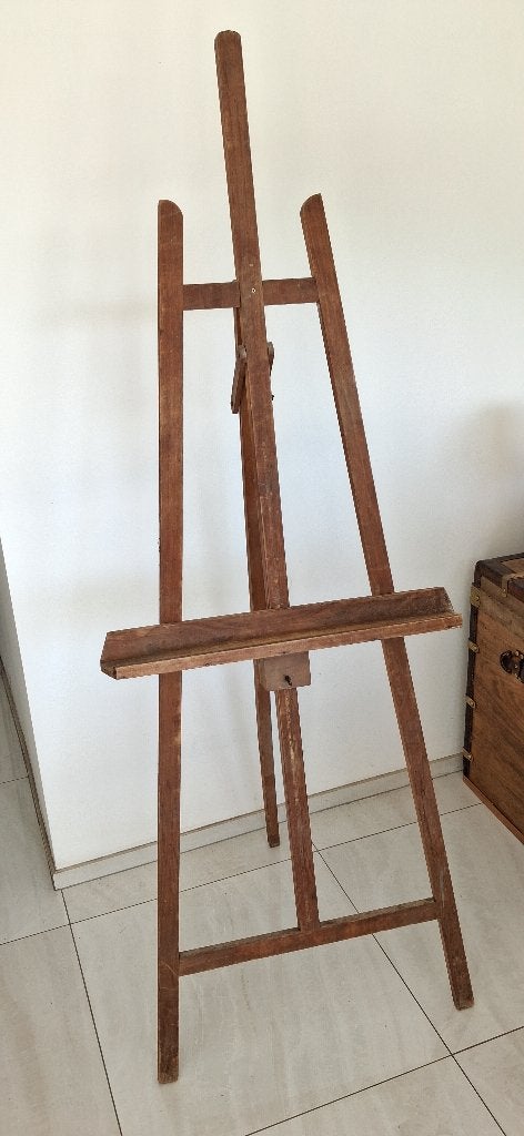 chevalet ajustable antique, Enlèvement, Comme neuf, Chevalet