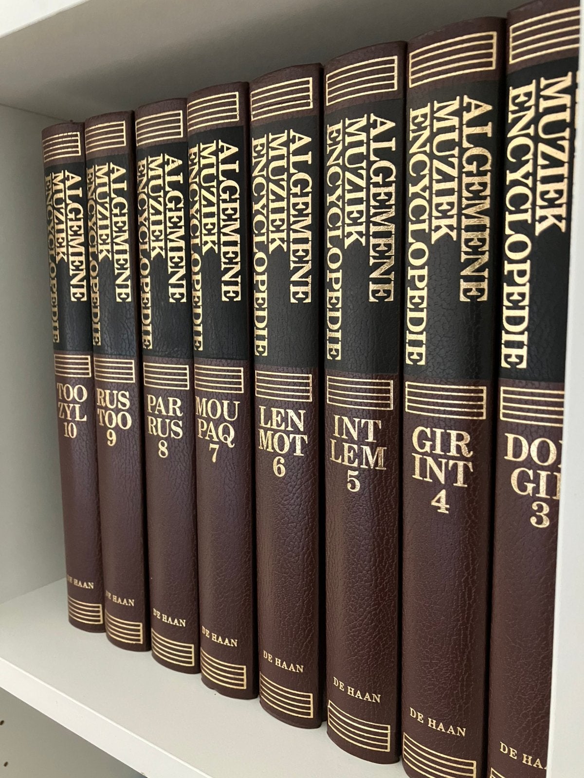 De Haan Muziek Encyclopedie 10 delig 1979, Ophalen