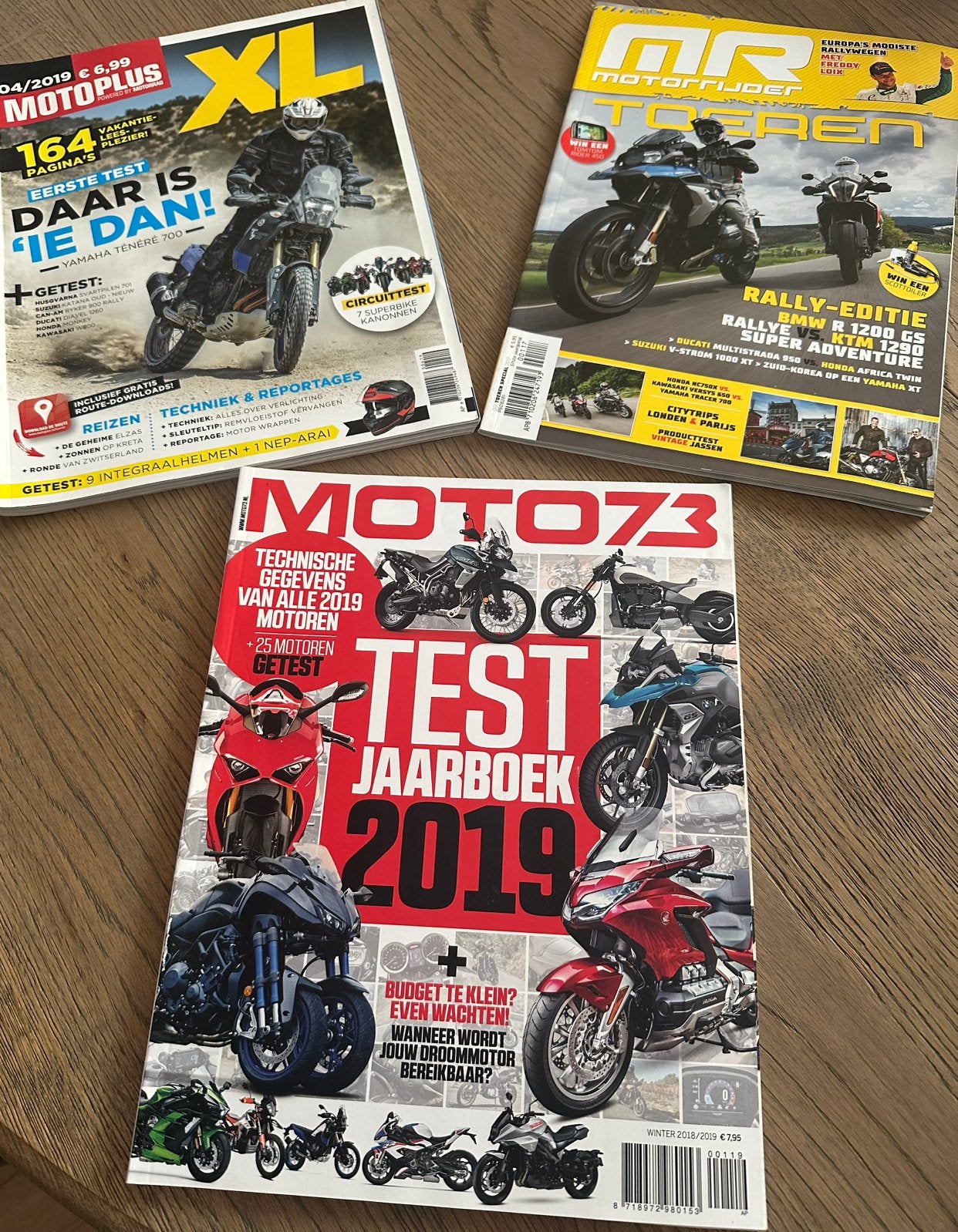 Tijdschriften over moto s, Ophalen, Zo goed als nieuw