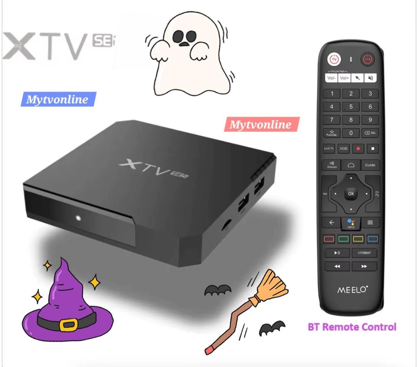 Décodeur Meelo Xtv SE 4K Bluetooth, Enlèvement, Neuf, Décodeur