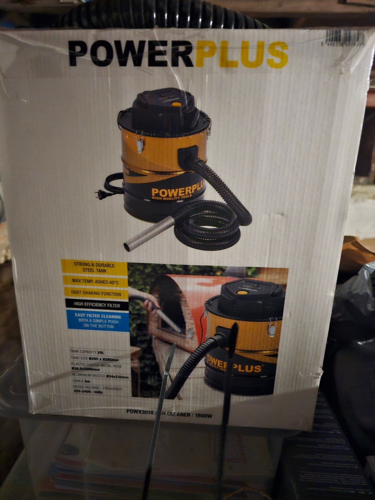 ass cleaner stofzuiger voor stof, Doe-het-zelf en Bouw, Ophalen, Zo goed als nieuw, Overige typen