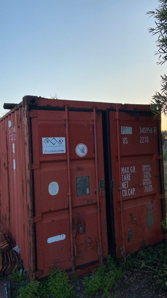 Zeecontainer, Doe-het-zelf en Bouw, Ophalen