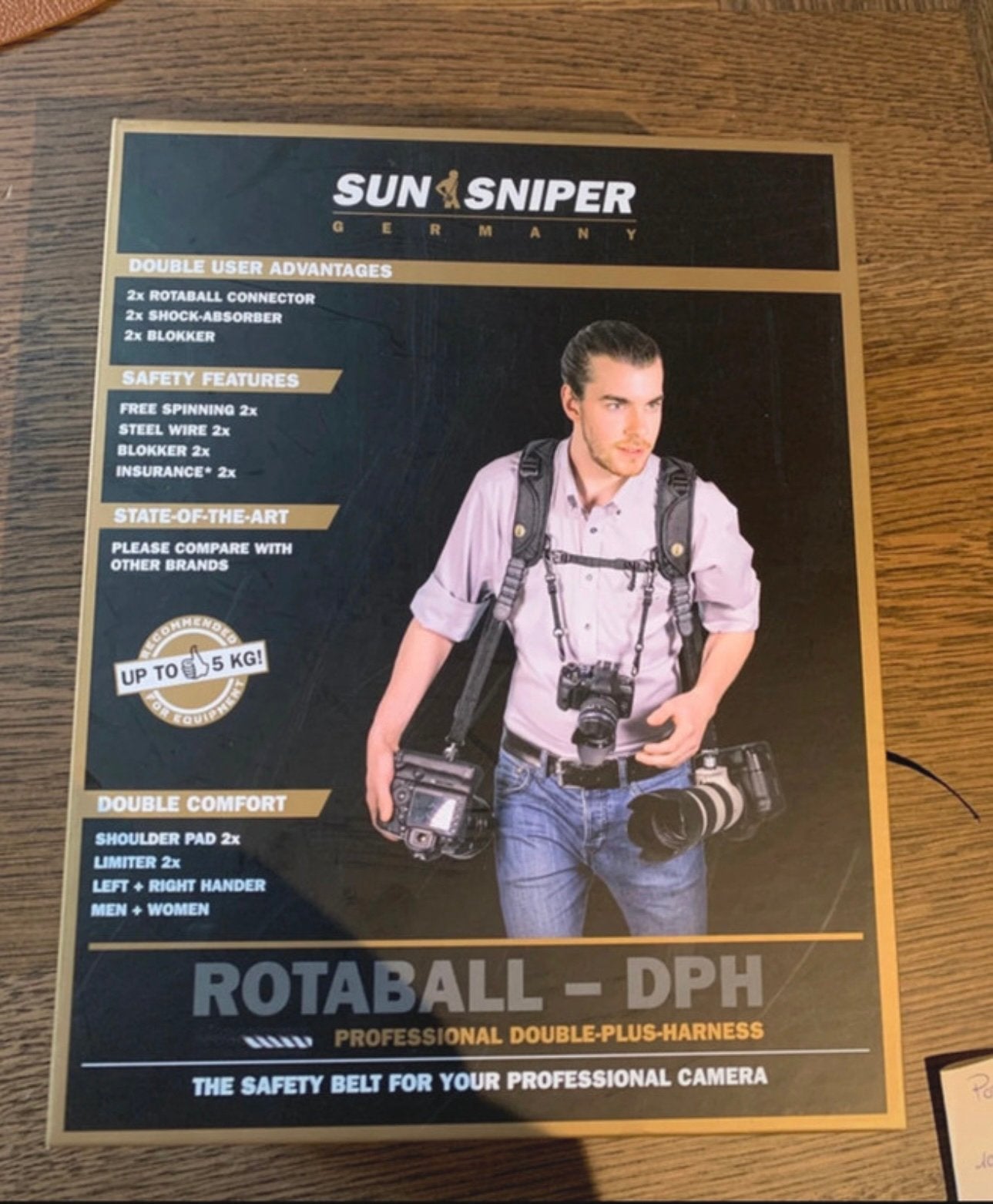 Sun-Sniper The "Rotaball-DPH" Cameragordel, Audio, Tv en Foto, Camera, Ophalen of Verzenden