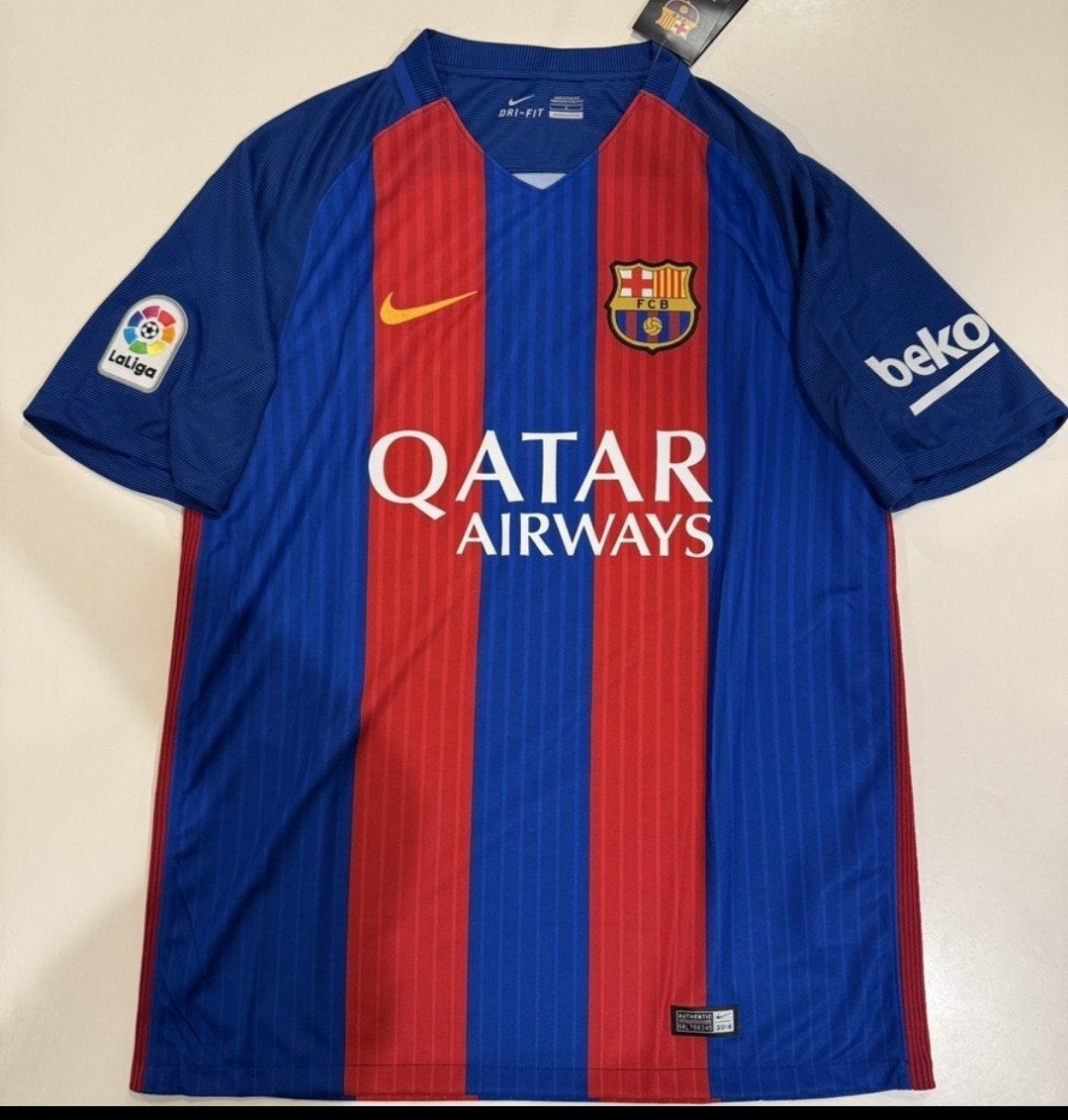 Barcelona Messi Voetbalshirt Champions League Finale 2016, Ophalen of Verzenden
