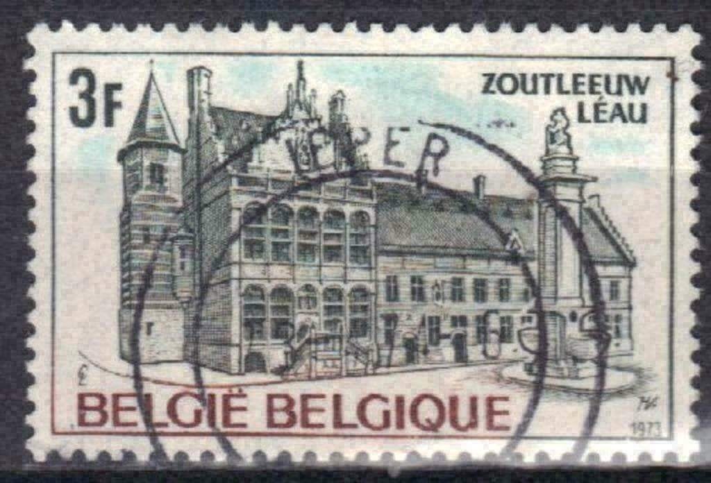 Belgique 1973 - Yvert 1685/OBP 1692 - Tourisme (ST), Envoi, Affranchi, Oblitéré