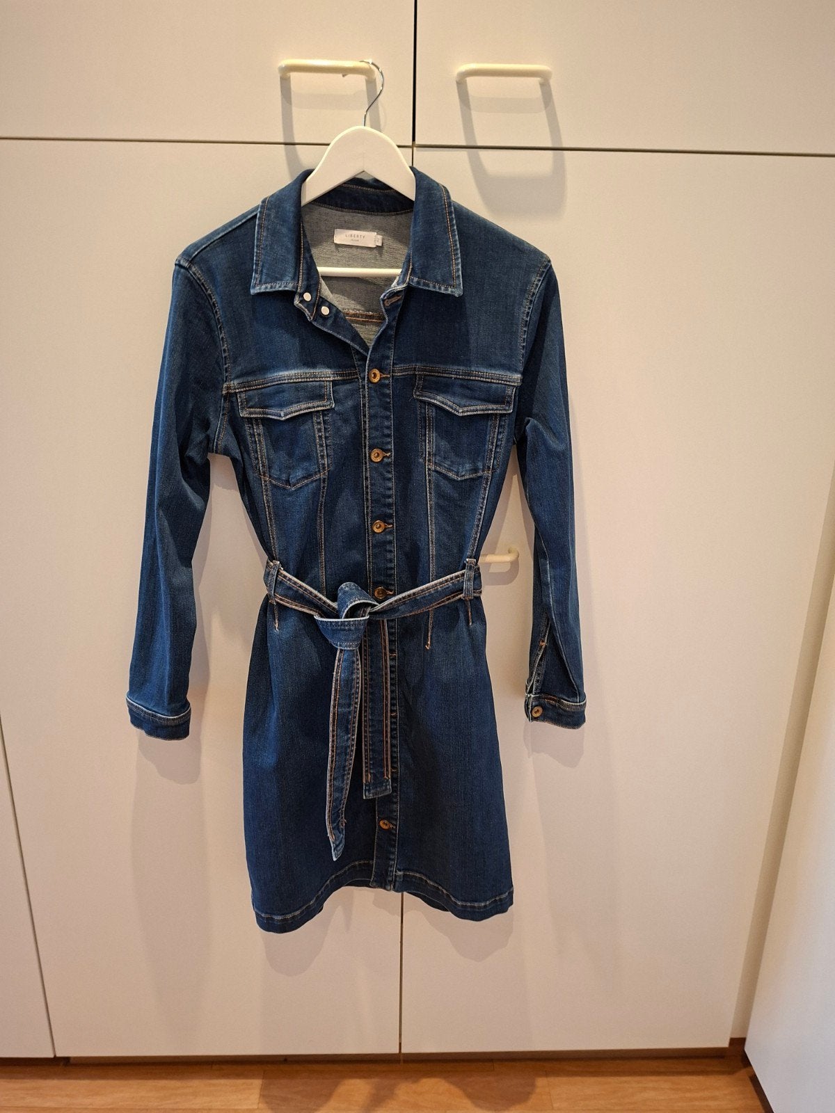 Jeans kleed Liberty Mt 42, Taille 42/44 (L), Enlèvement, Bleu, Liberty island