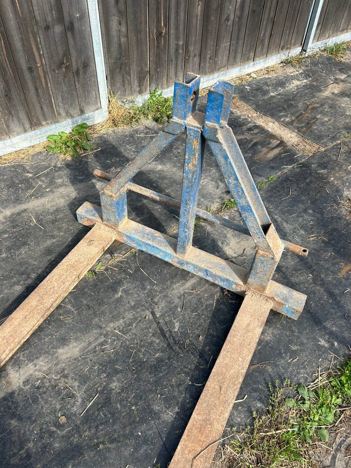 Palletvork, Zakelijke goederen, Ophalen