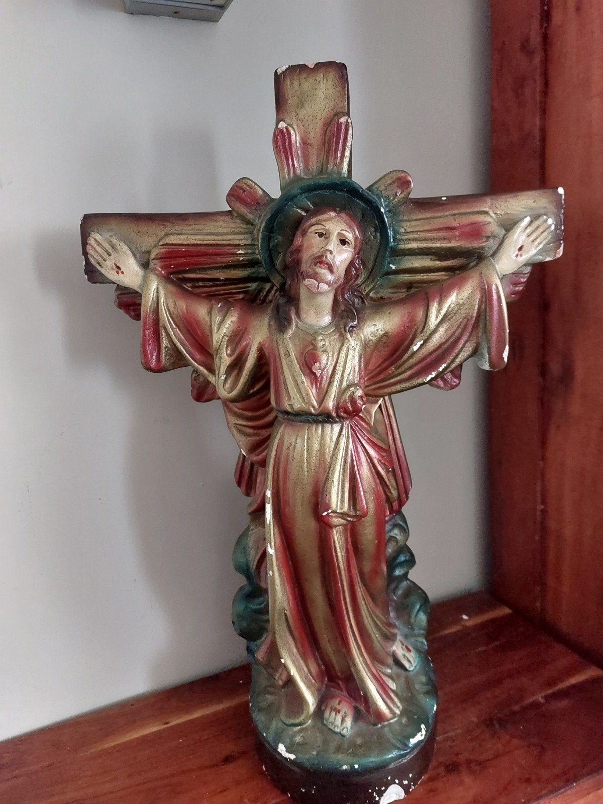 Vintage Gekruisigde Jezus, Ophalen