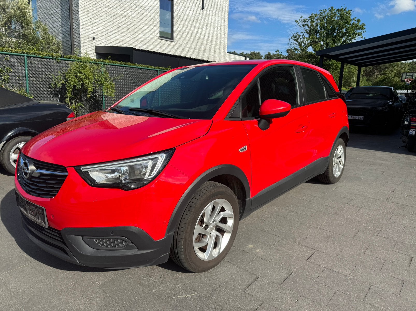 Opel crossland X 1.2 benz. Automaat km 148.600 perfectestaat, Stof, https://public.car-pass.be/vhr/9f3a0ce3-4084-42d3-b0ef-41ea3e8c4948