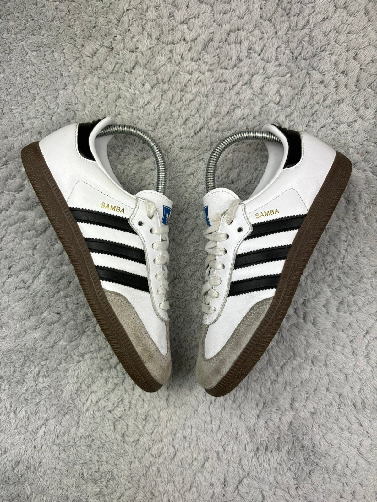 Adidas samba blanche et noir taille 37 femme, Enlèvement ou Envoi, Sneakers et Baskets, Porté, Blanc