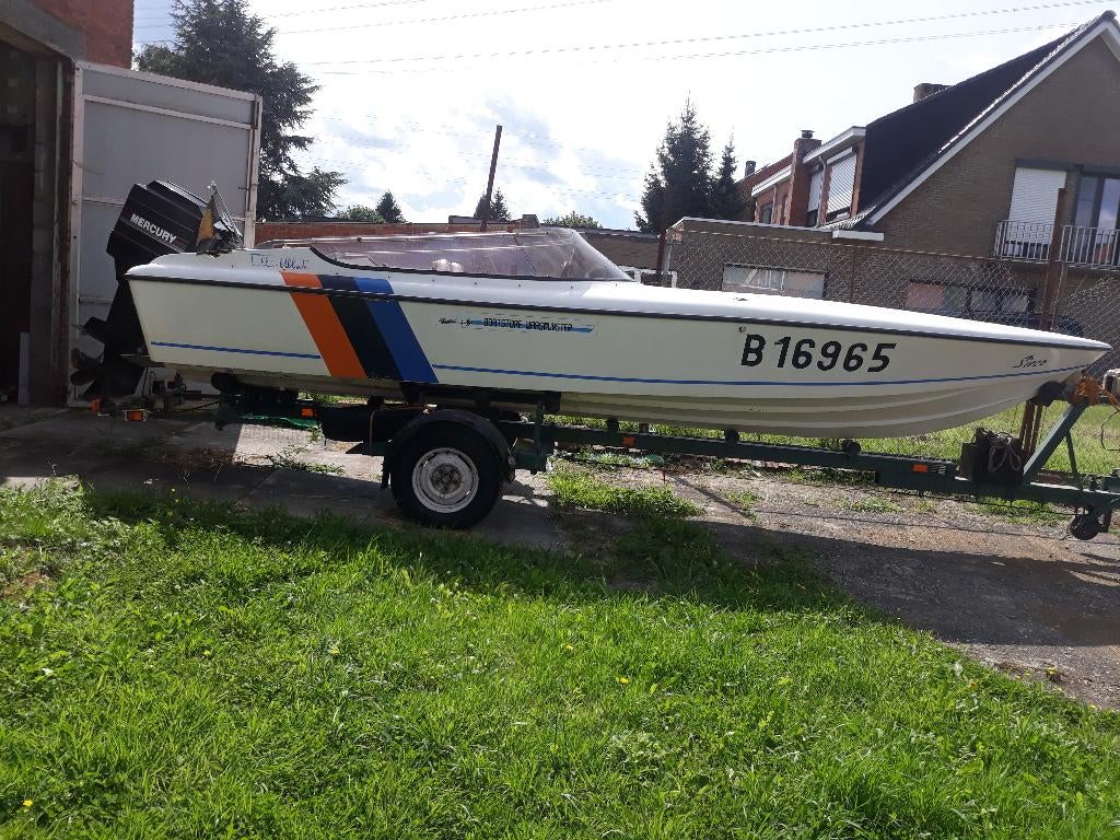 Speedboot, Watersport en Boten, Ophalen, Gebruikt, 200 pk of meer, Buitenboordmotor