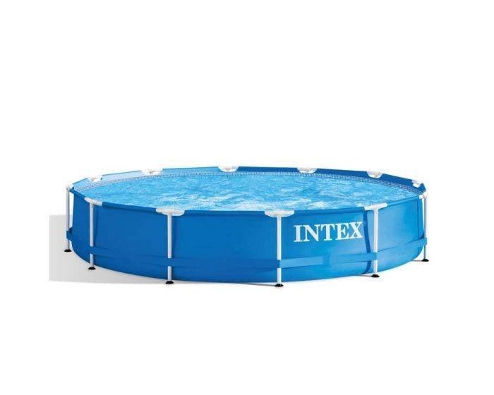 Intex zwembad, Tuin en Terras, Zwembaden, Gebruikt, Opzetzwembad, Minder dan 80 cm, 200 tot 400 cm, 200 tot 300 cm, Rond, Ophalen