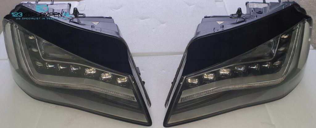 Audi A8 D4 4H Full LED koplamp koplampen links rechts, -, -, Audi, Enlèvement