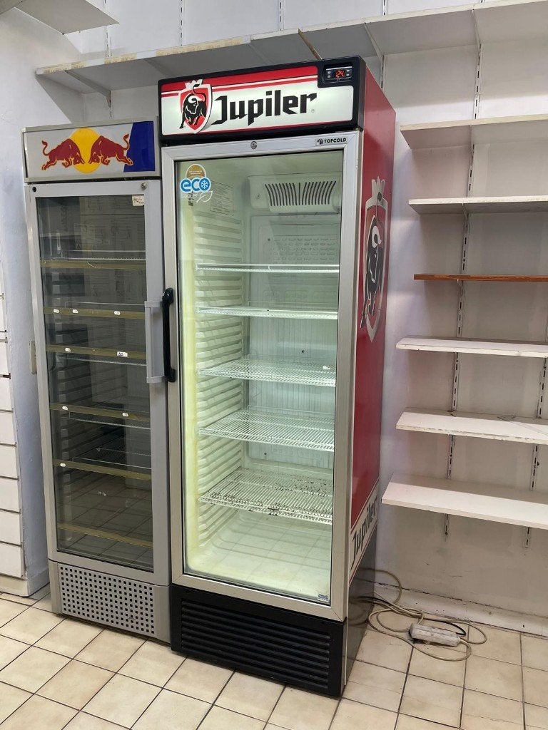 Frigo vitrine professionnel Uğur Jupiler – 374L, Enlèvement, Utilisé, Refroidissement et Congélation