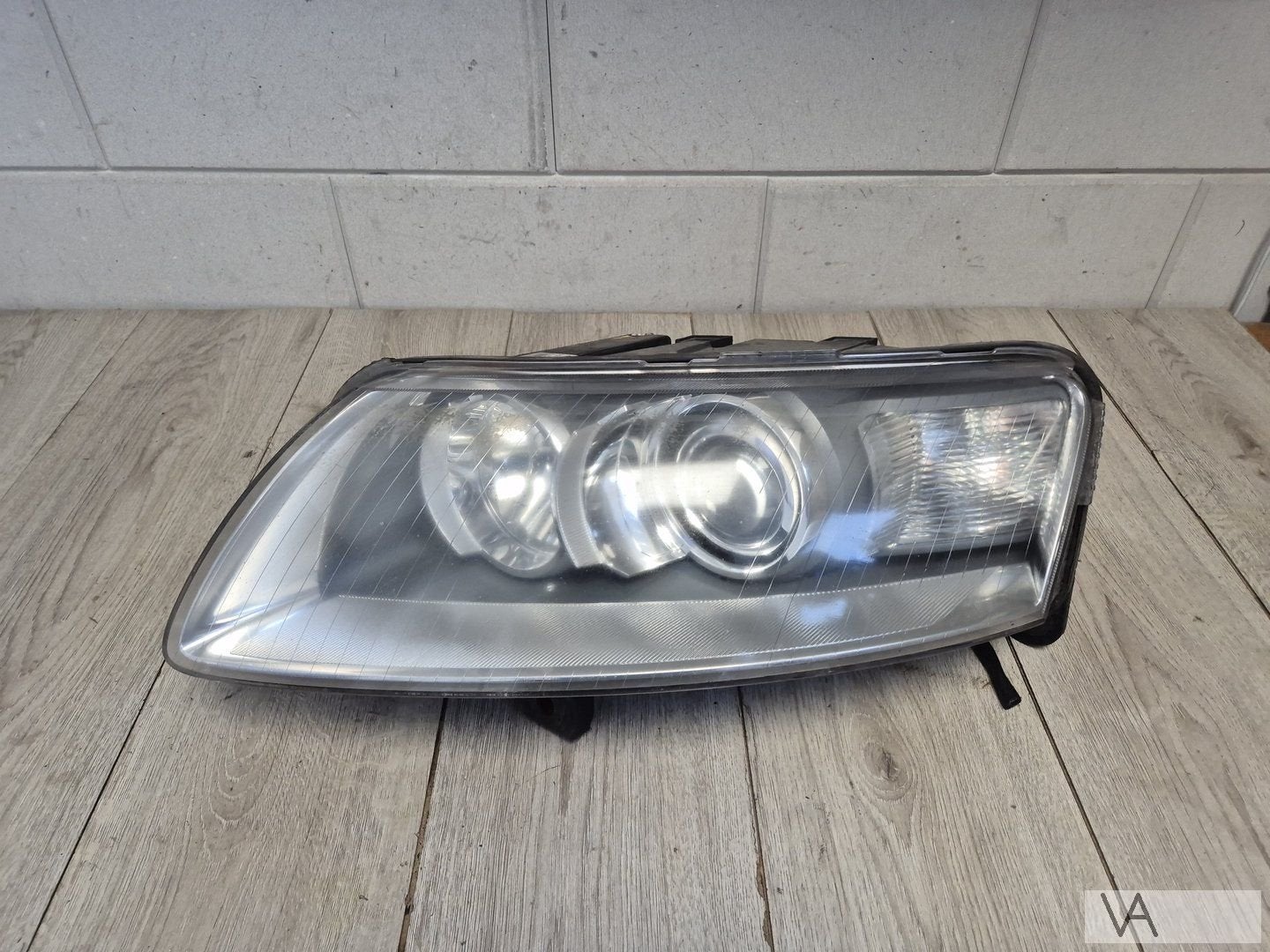 Koplamp links XENON + bochtlicht Audi A6 04 - 09 4f0941029bb, Auto-onderdelen, Gebruikt, -, -, -