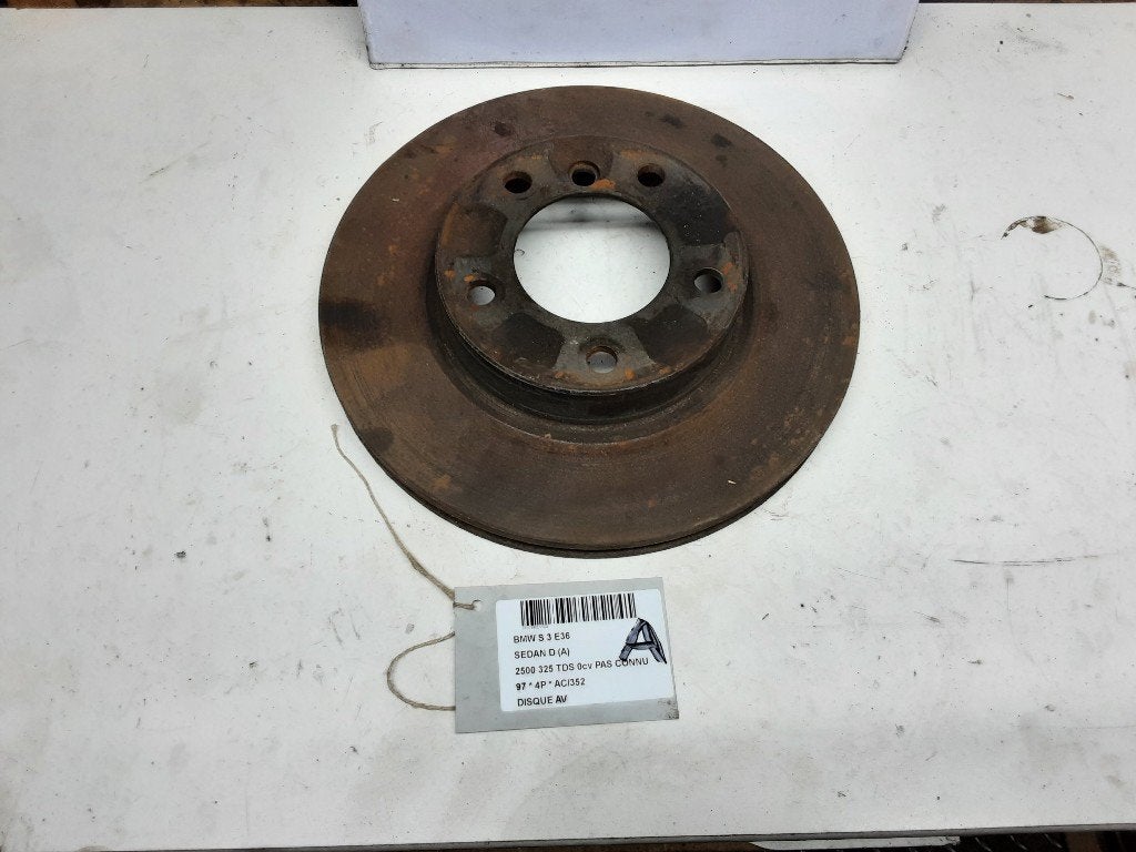 FREIN DISQUE AVANT BMW 3 serie (E36 / 4) (01-1990/11-1998), Autos : Pièces & Accessoires, Mevr. I. Hauben, Utilisé, BMW, Rue de l'Espoir 34 34
4030  GRIVEGNÉE, BE