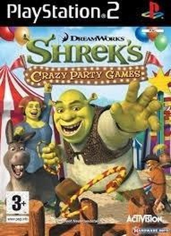 Shrek's Crazy Party Games, Consoles de jeu & Jeux vidéo, Jeux | Sony PlayStation 2, Enlèvement ou Envoi, 1 joueur, Autres genres