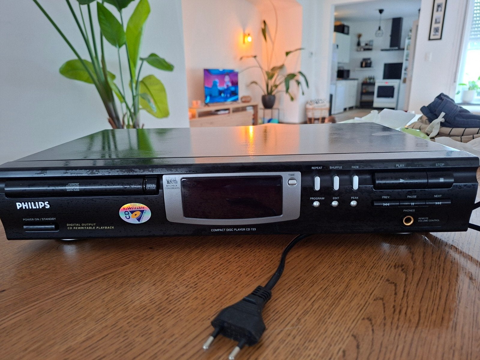Philips CD 723 Compact Disc Speler - Uitstekende Staat, Ophalen, Philips