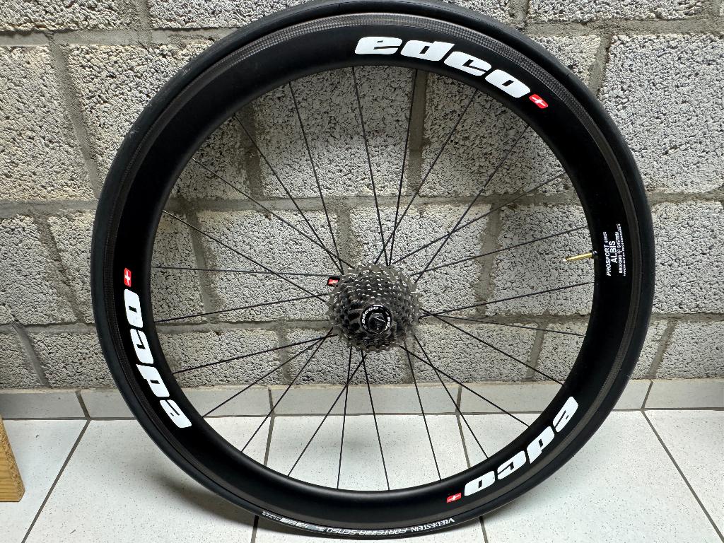 Edco Racefiets wielen ProSport Albis 50 Pro Sport, Vélos & Vélomoteurs, Enlèvement ou Envoi, Comme neuf, Edco, Carbone
