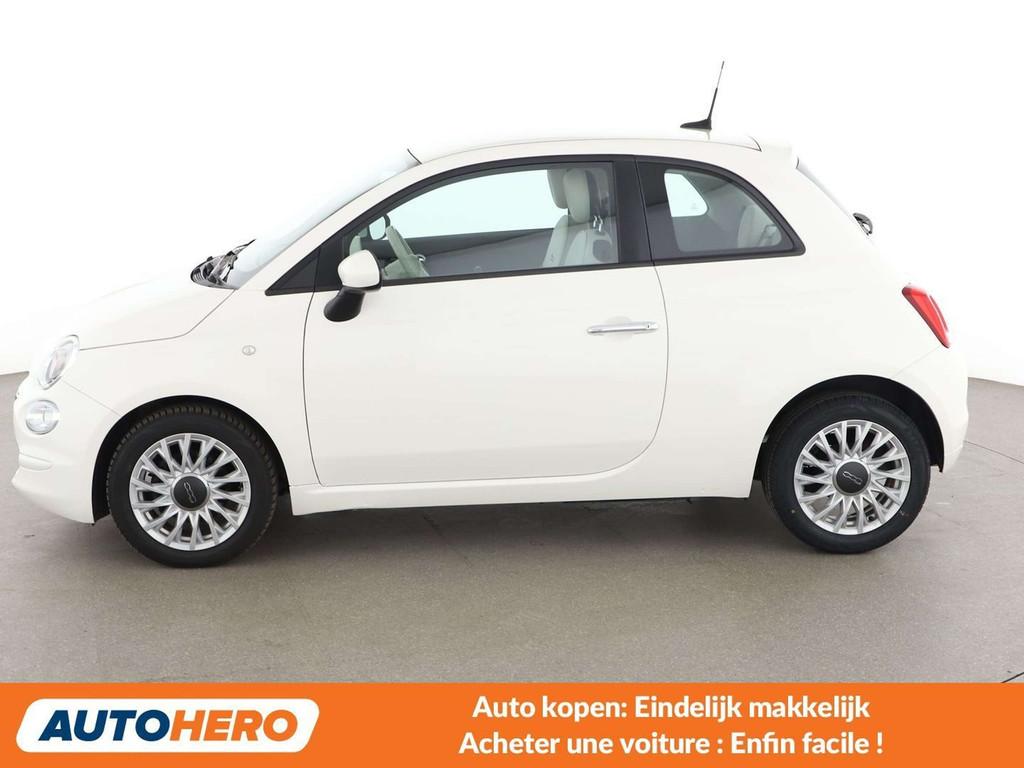 Fiat 500 1.2 Lounge (bj 2020, automaat), Auto's, Fiat, 4 zetels, Stof, Gebruikt, USB