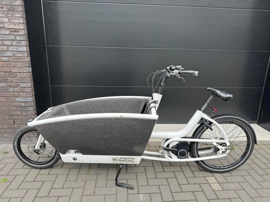 Urban arrow family topstaat met huif, Fietsen en Brommers, Overige merken, 4 kinderen of meer, Ophalen of Verzenden, Zo goed als nieuw