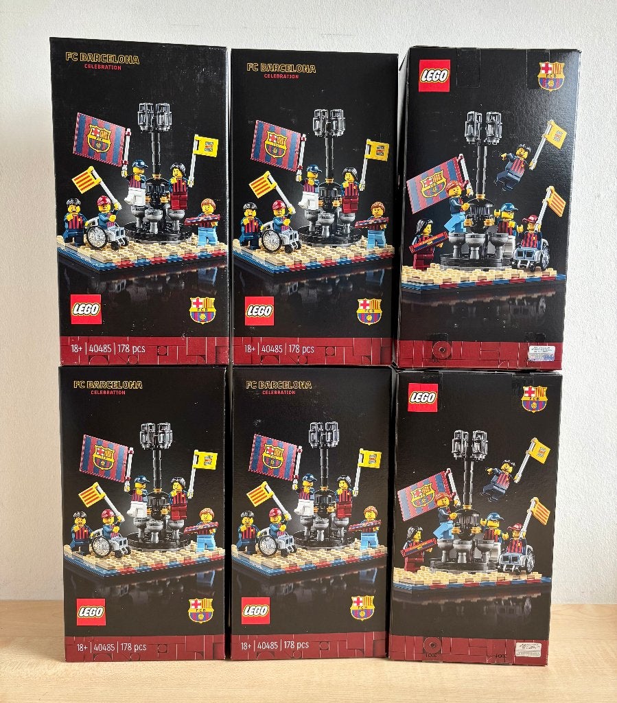 Lego 40485 FC Barcelona Celebration Nieuw!, Overige thema's, Nieuw, Ophalen of Verzenden, Complete set