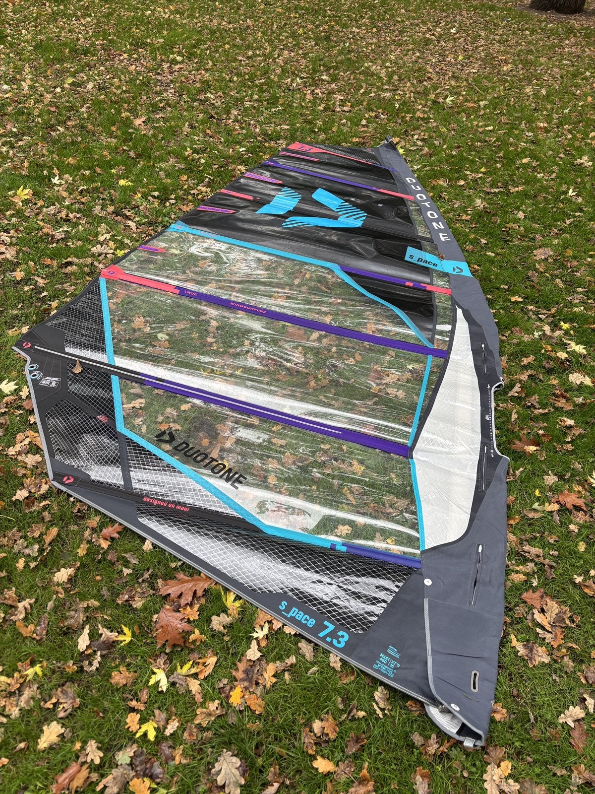 Duotone 7.3 S_pace 2025 - 3cam freerace slalom, Ophalen, Zo goed als nieuw, Duotone, Giek
