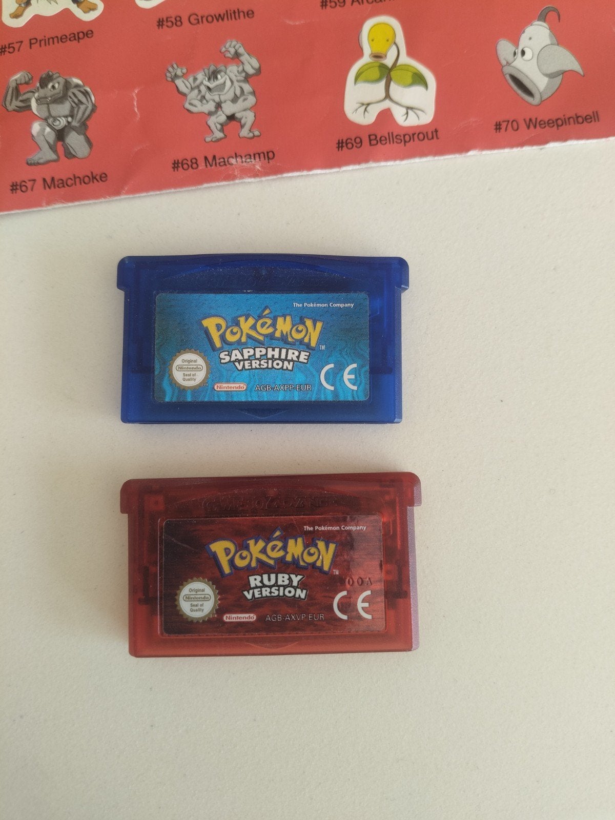 pokemon sapphire ruby gameboy, Consoles de jeu & Jeux vidéo, Enlèvement