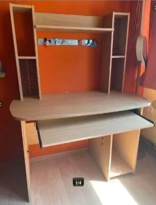 Bureau pour chambre enfant - Tb état, Maison & Meubles, Autres marques, Vintage, Avec tiroirs, Enlèvement
