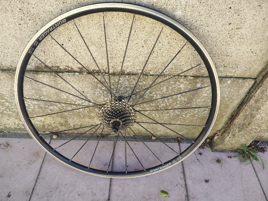 Wielset racefiets Bontrager TRL, Fietsen en Brommers, Gebruikt, Aluminium, Racefiets, Trek