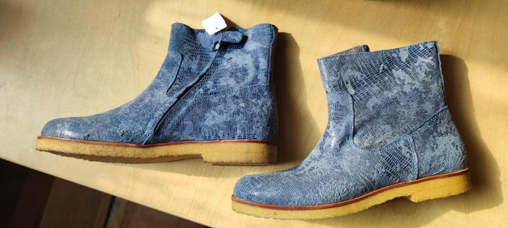 Lage blauwe laarsjes HIP maat 38 NIEUW, Hip, Blauw, Lage of Enkellaarzen, Nieuw