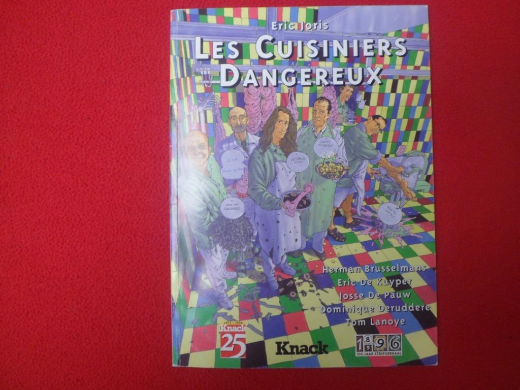 Herman Brusselmans, Tom Lanoye: Les Cuisiniers Dangereux, Enlèvement ou Envoi, Comme neuf, H. Brusselmans, T. Lanoye, Belgique