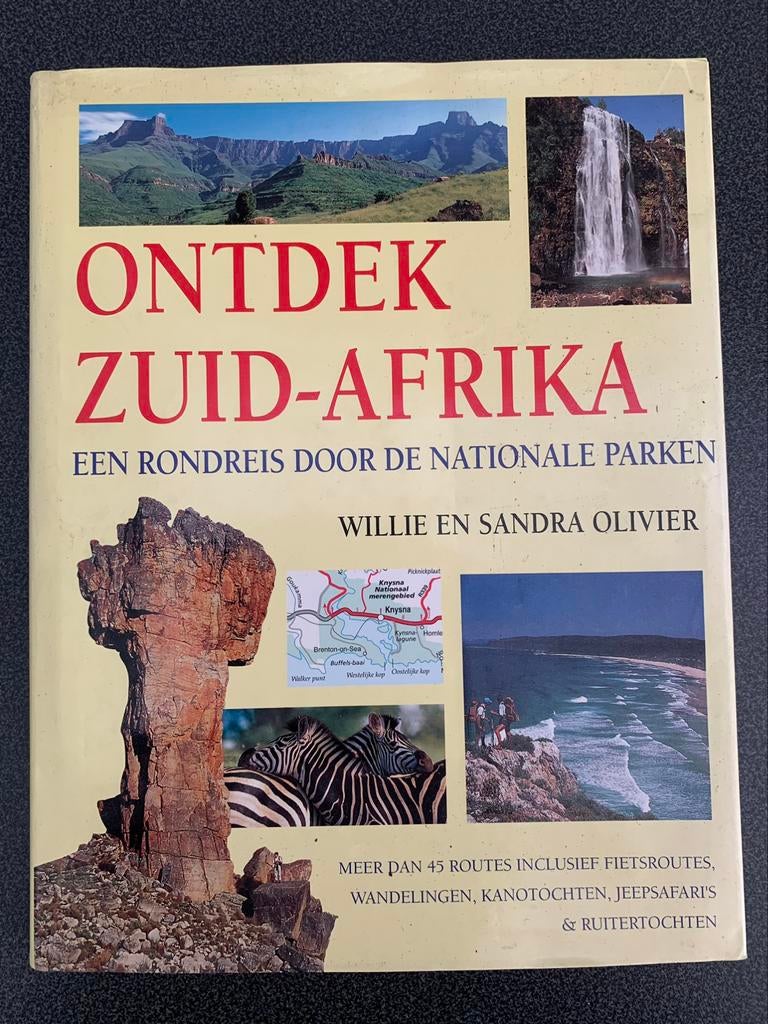 Ontdek Zuid-Afrika een rondreis door de nationale parken, Ophalen of Verzenden, Zo goed als nieuw