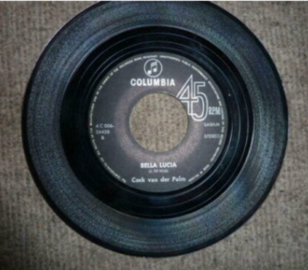 vinyl single Cock van der Palm : Mira / Bella Lucia, Ophalen of Verzenden, Overige genres