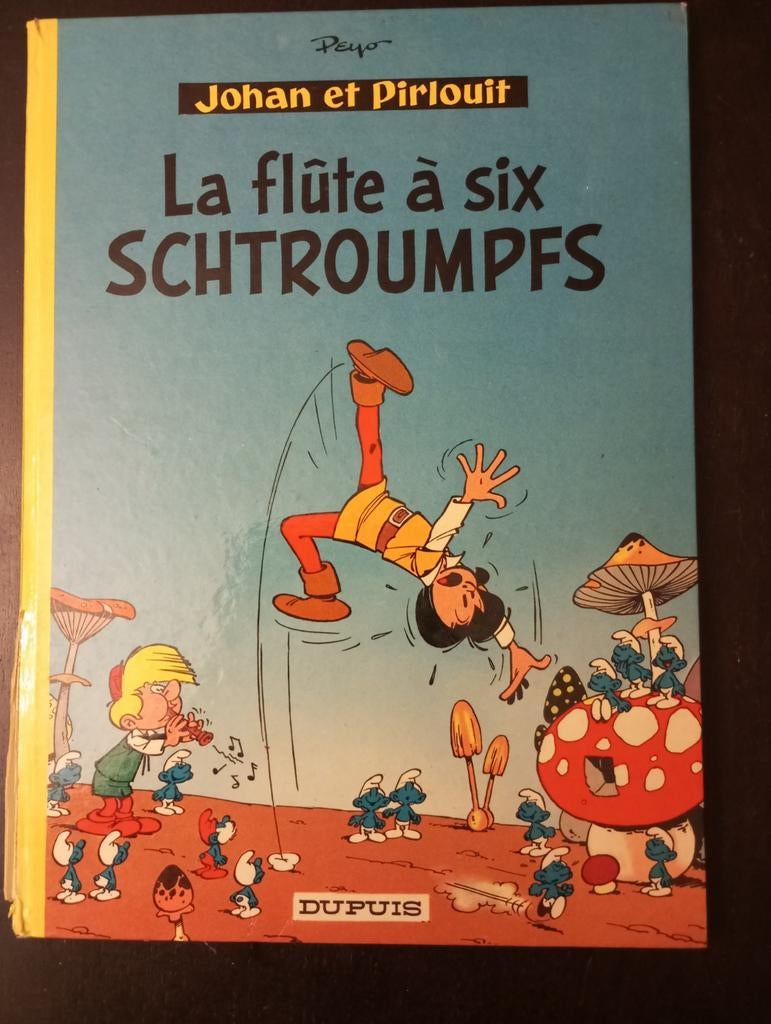 Johan et Pirlouit. La flûte à six Schtroumpfs, Enlèvement ou Envoi, Utilisé