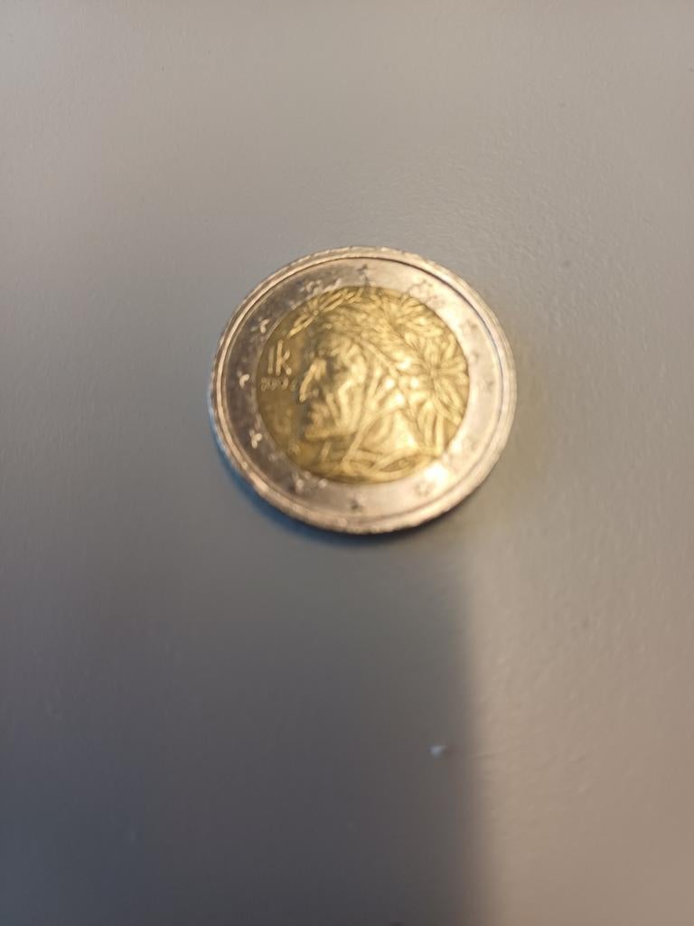 Twee euro munt ZEER ZELDZAAM., Postzegels en Munten, Munten | Europa | Euromunten, Ophalen of Verzenden, Italië, 2 euro, Losse munt