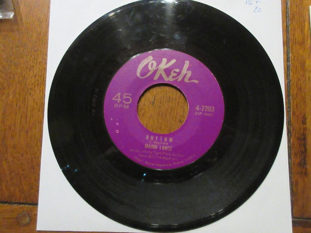 Major Lance Rythm / please don't say no more, Enlèvement ou Envoi, Utilisé, R&B et Soul
