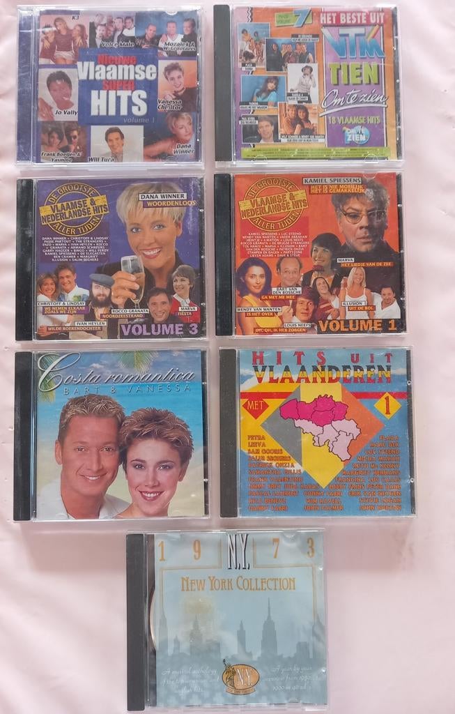 cd's - nederlandstalig - 2€/stuk -> alles samen voor 6€, Cd's en Dvd's, Ophalen of Verzenden, Zo goed als nieuw, Levenslied of Smartlap