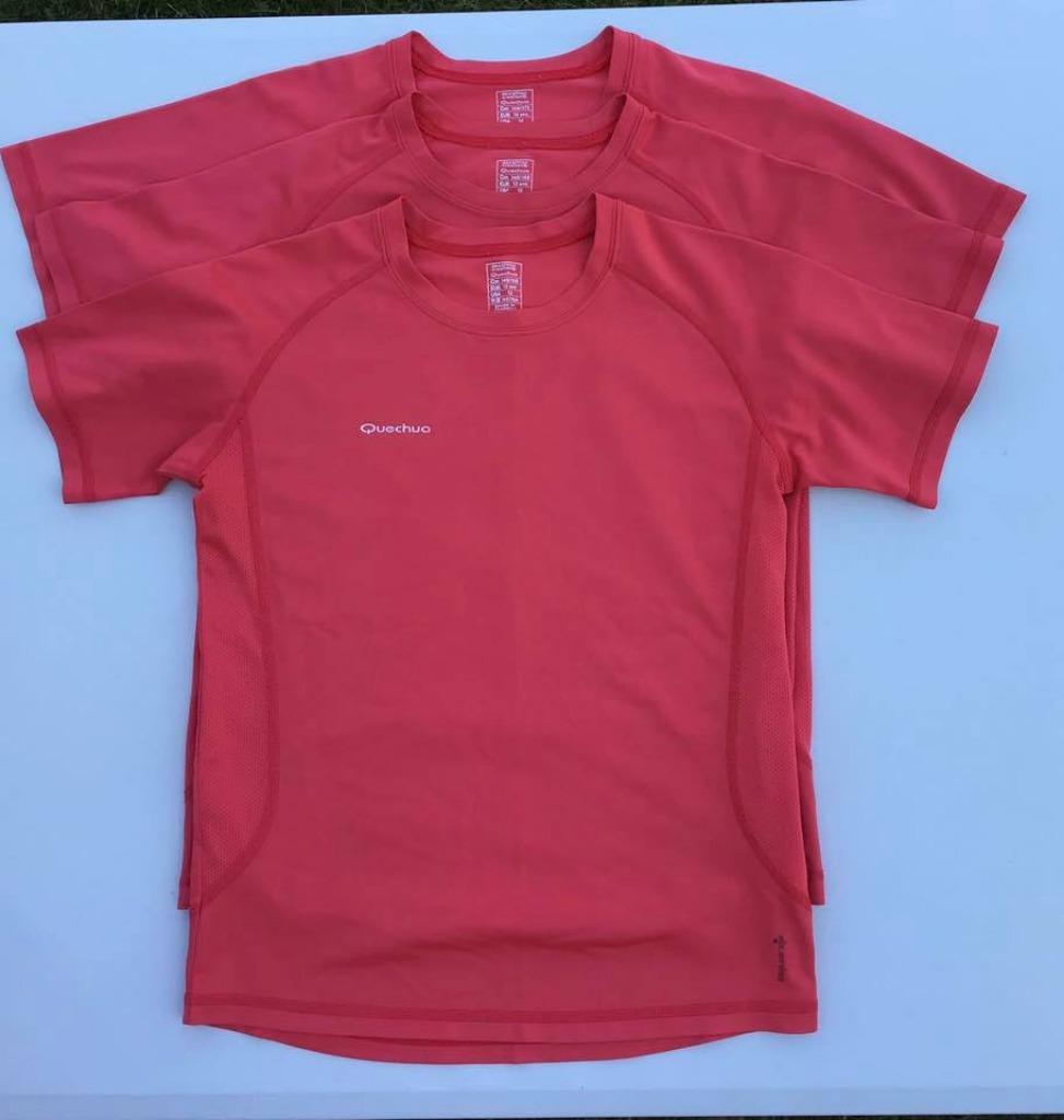 T-shirts de sport pour enfants 8 - 14 ans, Ophalen, Gebruikt, Decathlon et H&M, Meisje