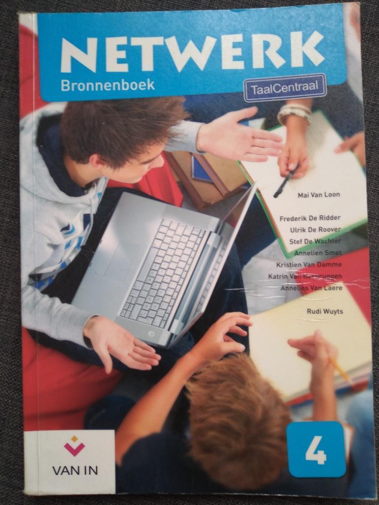 Netwerk Bronnenboek 4, Boeken, ASO, Ophalen of Verzenden, Zo goed als nieuw, Van In