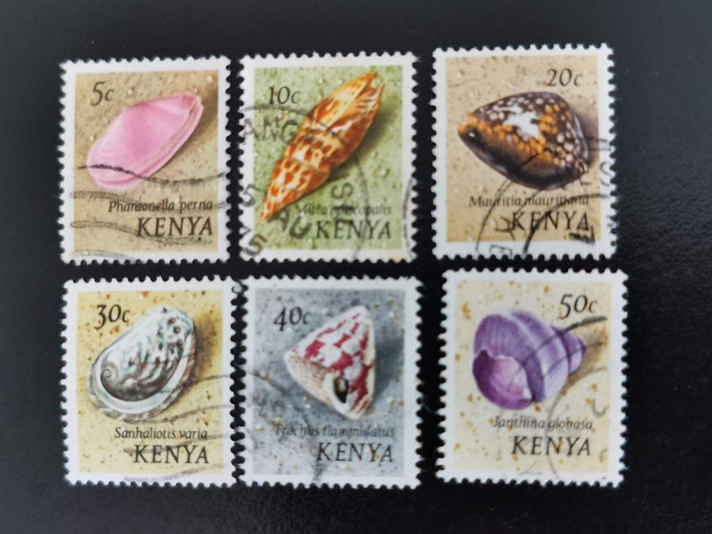 Kenya 1971 - Schelpen, Ophalen of Verzenden, Gestempeld
