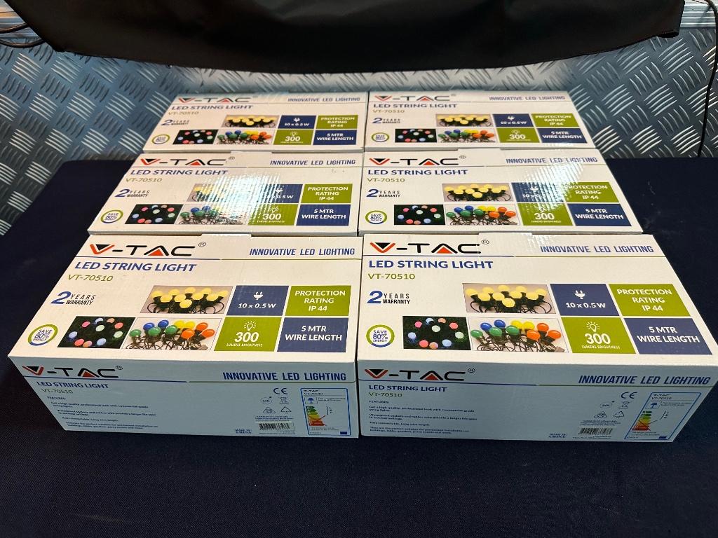 Vtac led guirlande 5 m lengte, Ophalen of Verzenden, Nieuw, Licht